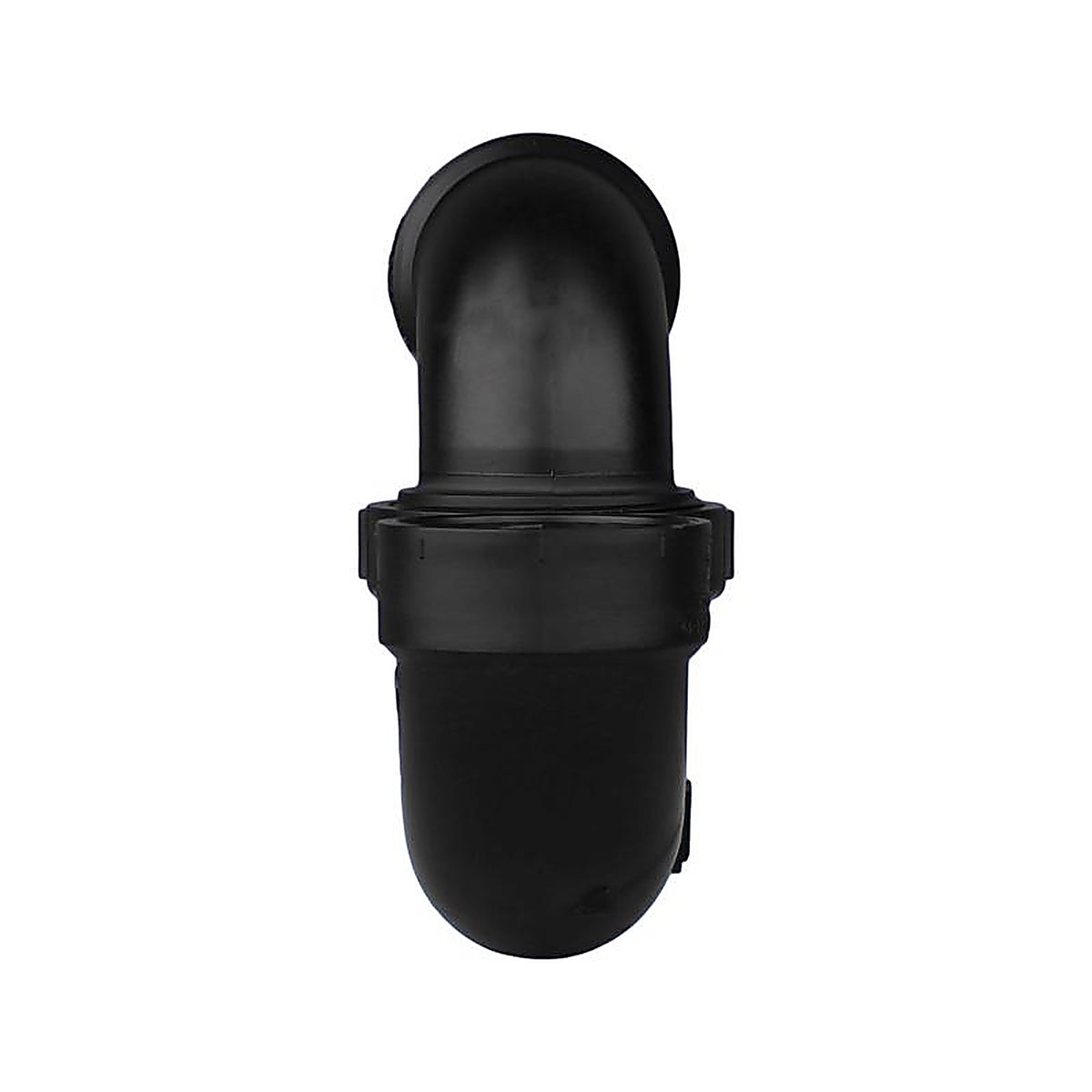 Charlotte Pipe ABS00708P0600 1-1/2 in. Hub x 1-1/2 in. Dia. Hub ABS P-Trap with Union