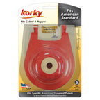 Korky 3040BP Cadet Toilet Flapper Red For American Standard