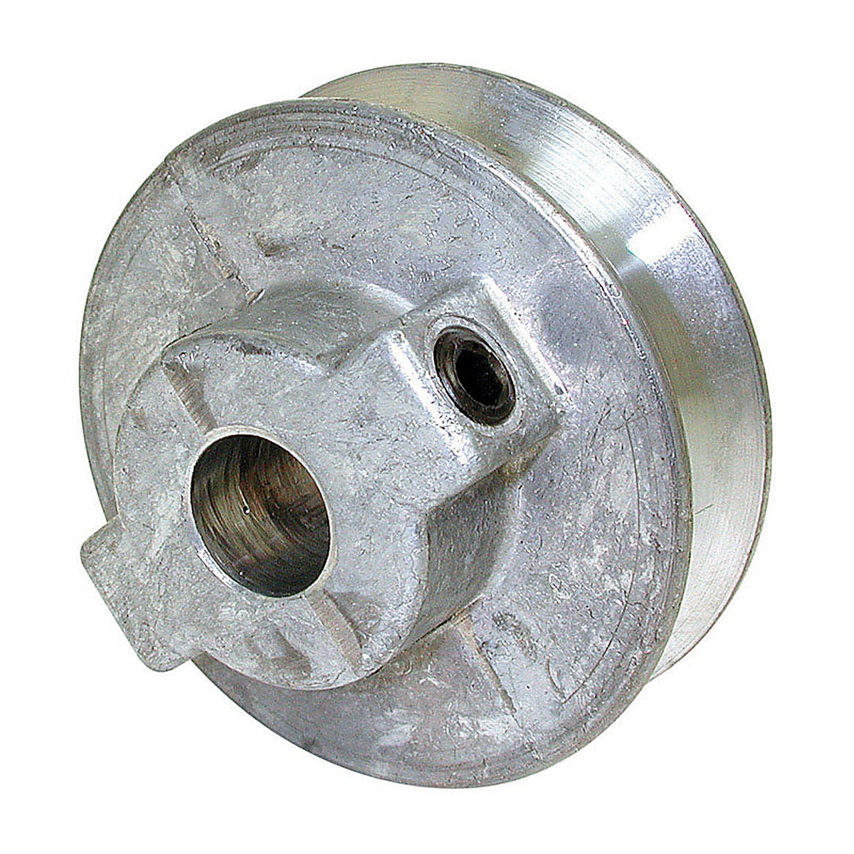 Dial 6244 Steel Silver Fixed Motor Pulley