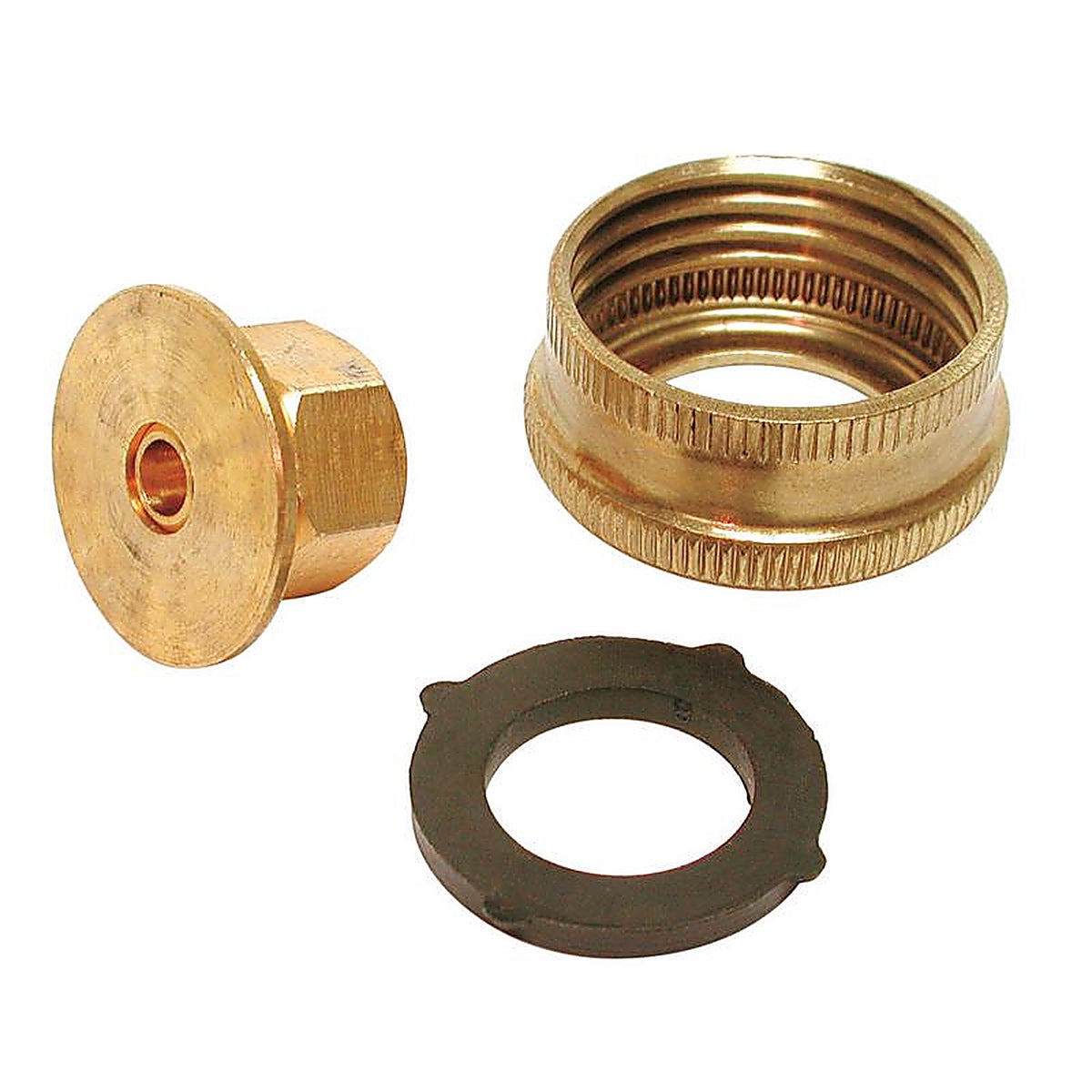 Dial 9057 1/4 in. H Brass Yellow Garden Hose Adaptor