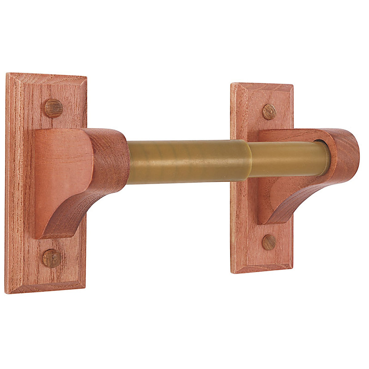 OakBrook 165 9830 Exquisite Oak/White Toilet Paper Holder