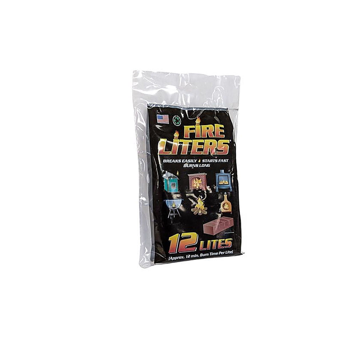 Fire Liters 101 Wood Fiber Fire Starter 12/Pack