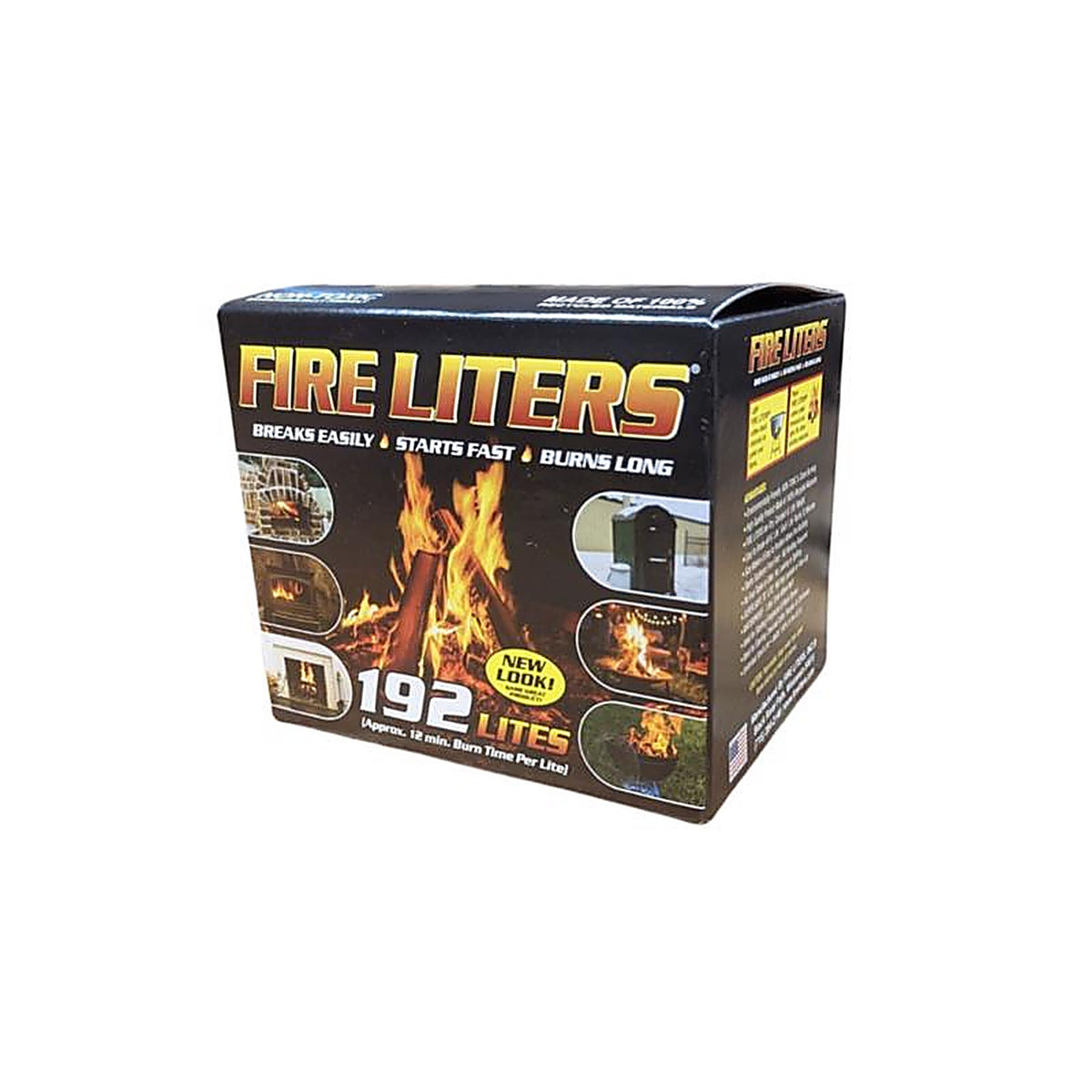 Fire Liters 10192 Wood Fiber Fire Starter 192/Pack
