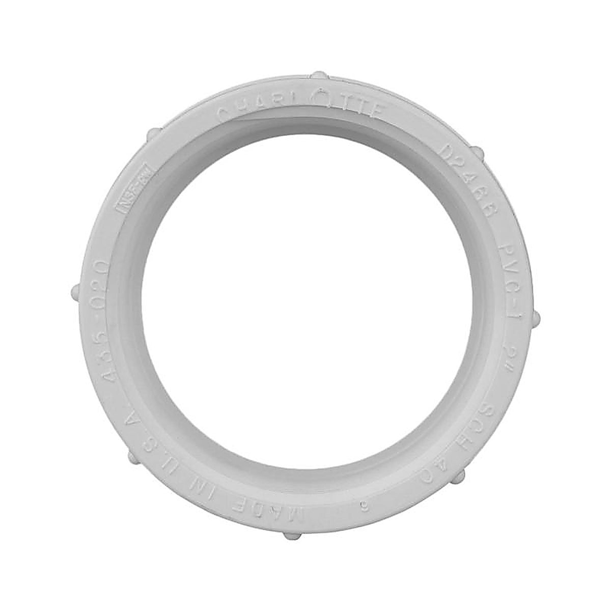 Charlotte Pipe PVC 02101 1600 Schedule 40 2 in. Slip x 2 in. Dia. FPT PVC Adapter