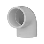Charlotte Pipe PVC 02300 1000 Schedule 40 1 in. Slip x 1 in. Dia. Slip PVC Elbow