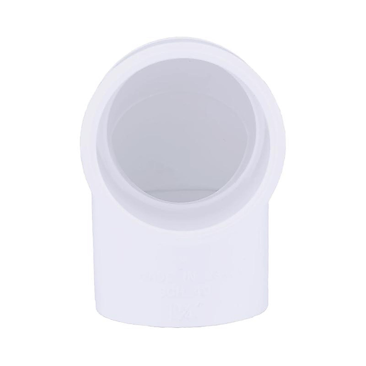 Charlotte Pipe PVC 02300 1200 Schedule 40 1-1/4 in. Slip x 1-1/4 in. Dia. Slip PVC Elbow