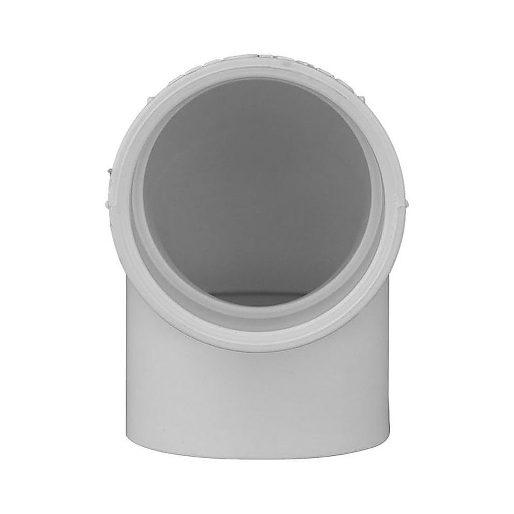 Charlotte Pipe PVC 02300 1400 Schedule 40 1-1/2 in. Slip x 1-1/2 in. Dia. Slip PVC Elbow
