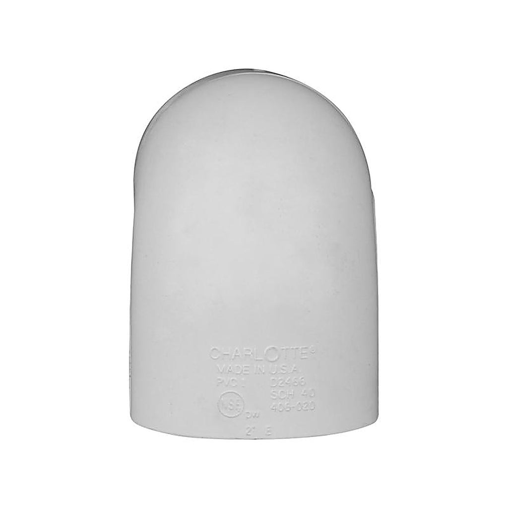 Charlotte Pipe PVC 02300 1600 Schedule 40 2 in. Slip x 2 in. Dia. Slip PVC Elbow