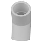 Charlotte Pipe PVC 02309 0600 Schedule 40 1/2 in. Slip x 1/2 in. Dia. Slip PVC 45 Degree Elbow