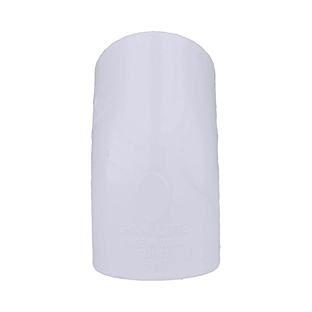 Charlotte Pipe PVC 02309 1200 Schedule 40 1-1/4 in. Slip x 1-1/4 in. Dia. Slip PVC Elbow