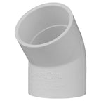Charlotte Pipe PVC 02309 1600 Schedule 40 2 in. Slip x 2 in. Dia. Slip PVC Elbow