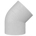 Charlotte Pipe PVC 02309 1600 Schedule 40 2 in. Slip x 2 in. Dia. Slip PVC Elbow