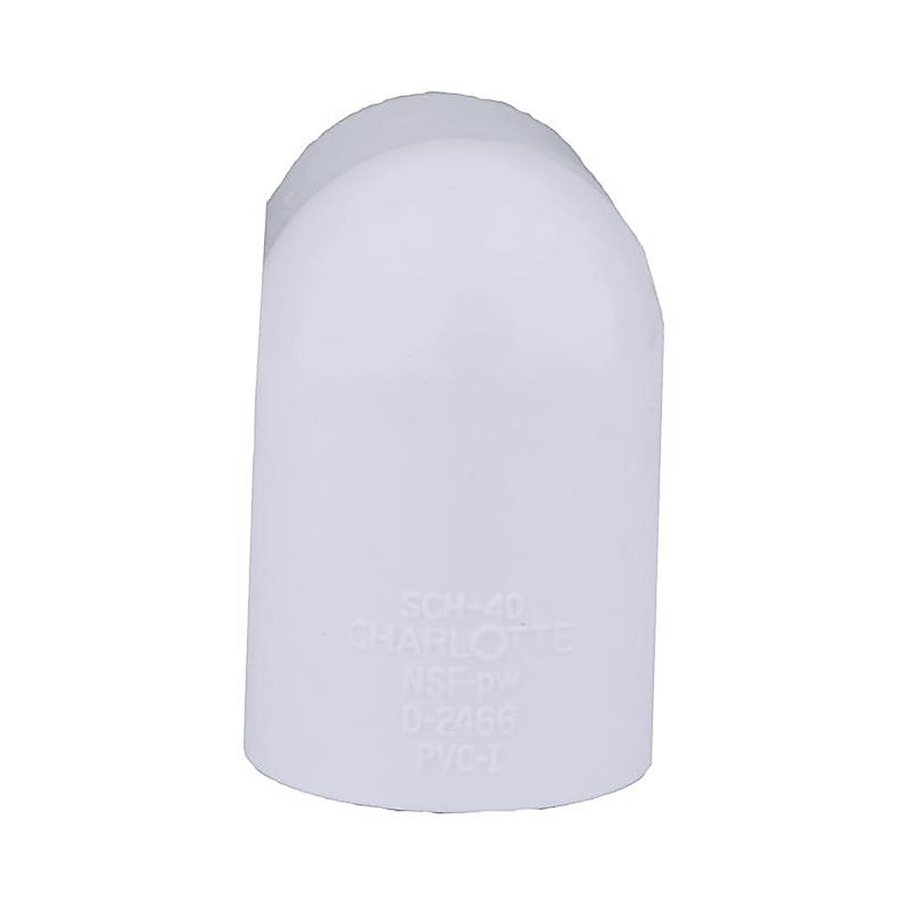 Charlotte Pipe PVC 02301 0600 Schedule 40 1/2 in. Slip x 1/2 in. Dia. FPT PVC Elbow
