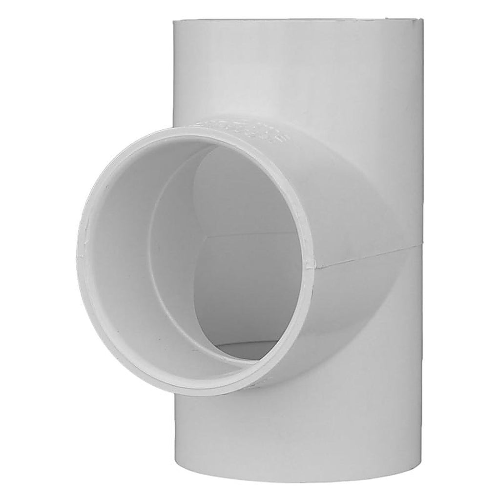 Charlotte Pipe PVC 02400 1600 Schedule 40 2 in. Slip x 2 in. Dia. Slip PVC Tee