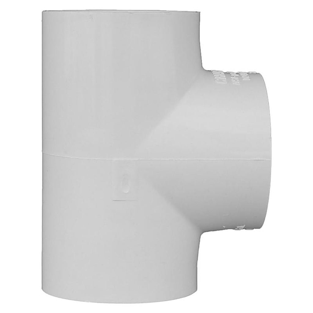Charlotte Pipe PVC 02400 1600 Schedule 40 2 in. Slip x 2 in. Dia. Slip PVC Tee