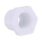 Charlotte Pipe PVC 02108 0600 Schedule 40 3/4 in. Spigot x 1/2 in. Dia. FPT PVC Reducing Bushing