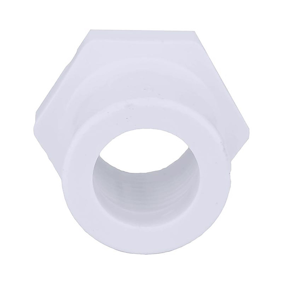 Charlotte Pipe PVC 02108 0600 Schedule 40 3/4 in. Spigot x 1/2 in. Dia. FPT PVC Reducing Bushing
