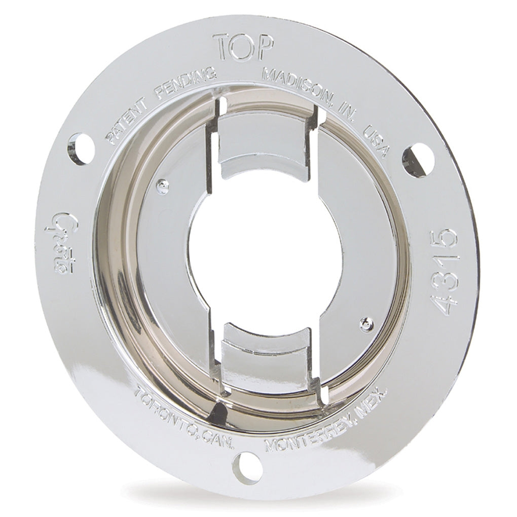 Grote 43153 Theft-Resistant Mounting Flange for 2" Round Lamps