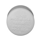 Charlotte Pipe PVC 02116 1000 Schedule 40 1 in. Slip PVC Cap