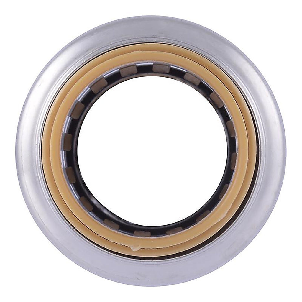 Sharkbite U008LFA 1/2 in. Push x 1/2 in. Dia. Push Brass Coupling