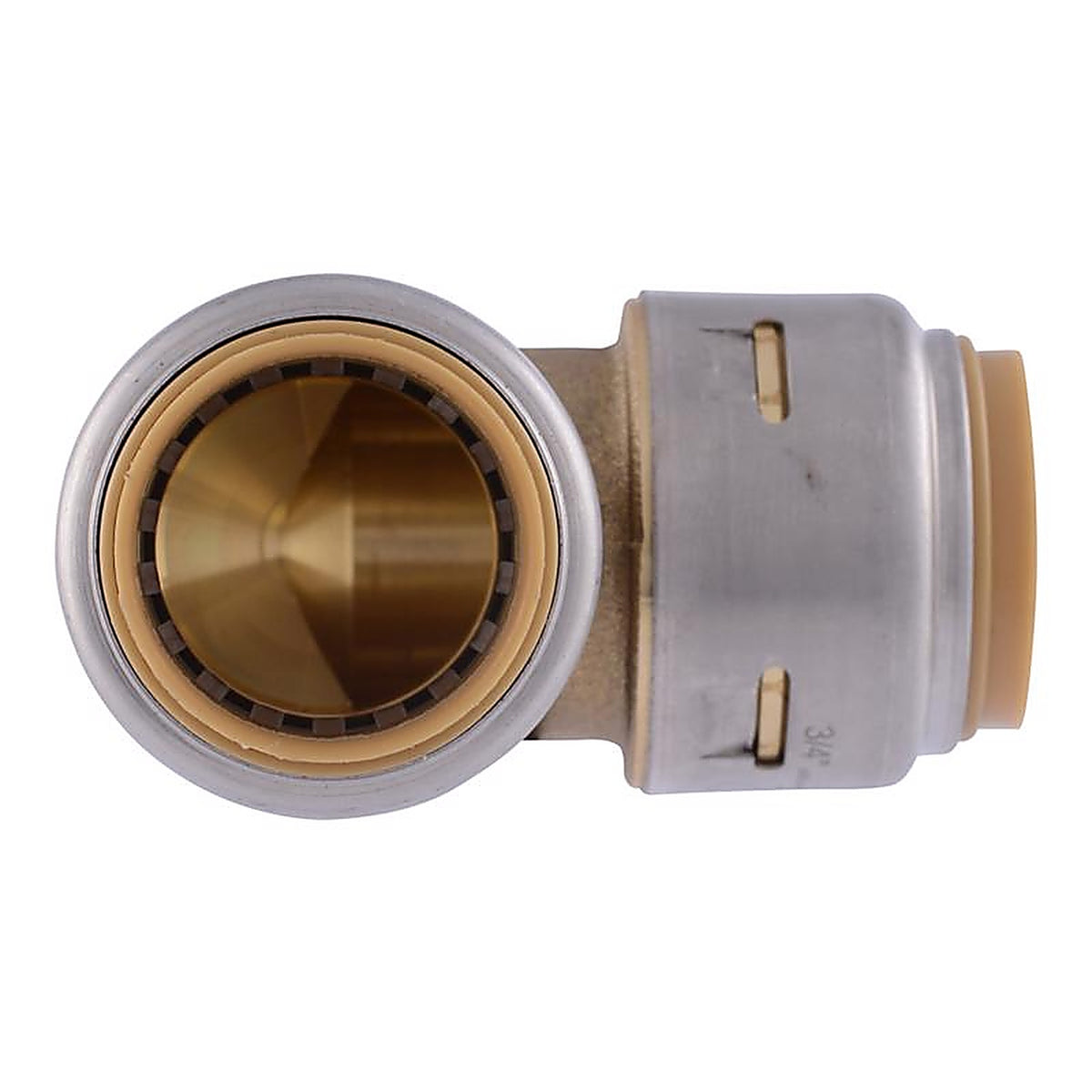 Sharkbite U256LFA 3/4 in. Push x 3/4 in. Dia. Push Brass Elbow