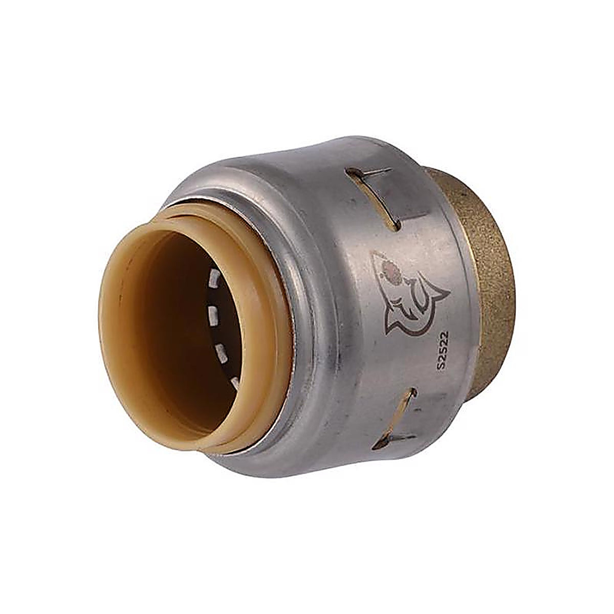 Sharkbite U514LFA 1/2 in. Push Brass End Stop