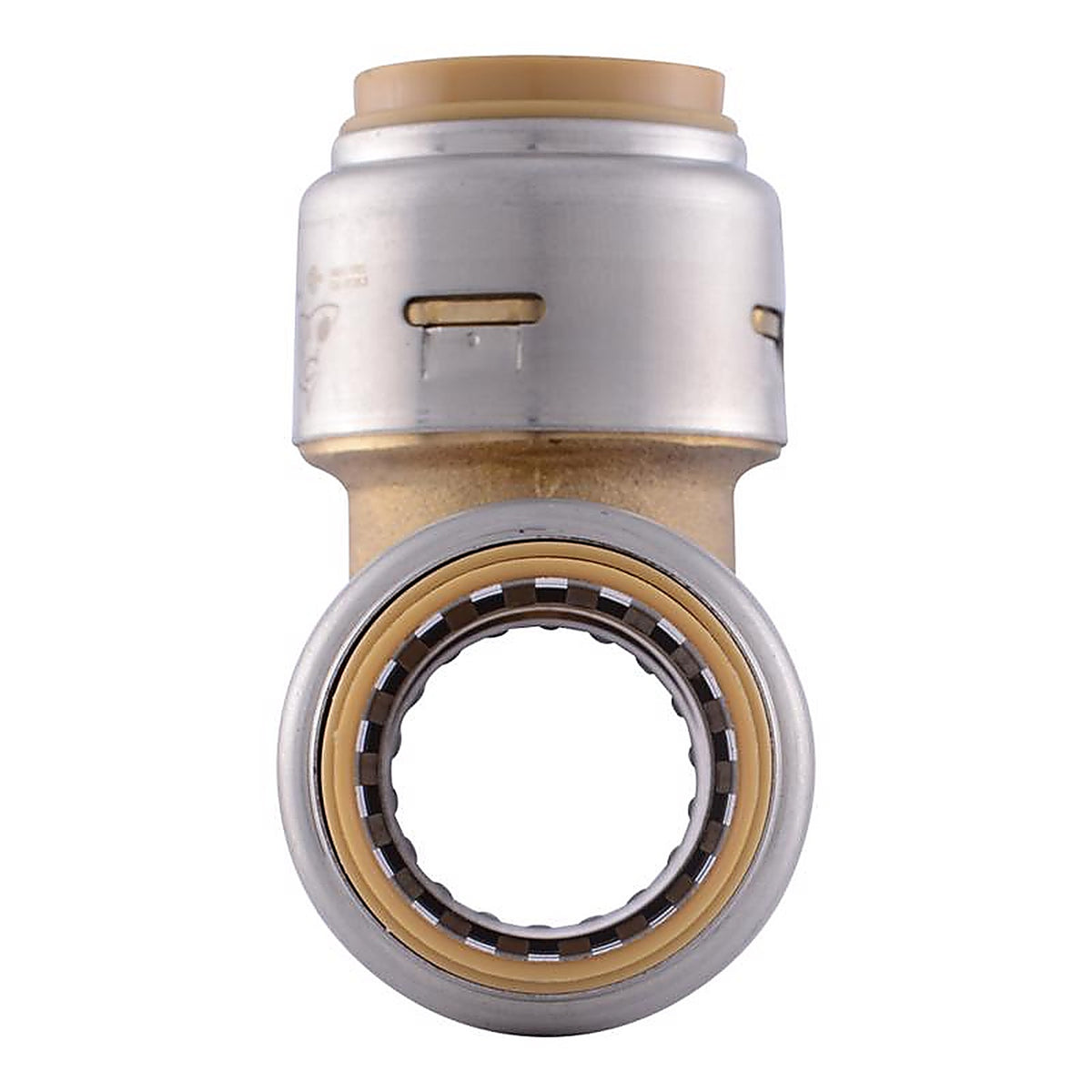 Sharkbite U370LFA 3/4 in. Push x 3/4 in. Dia. Push Brass Tee