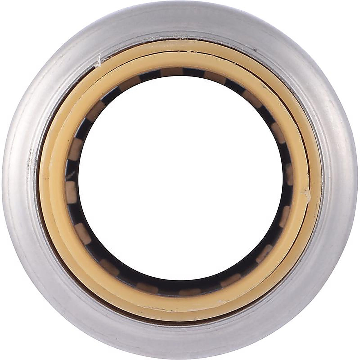 Sharkbite U3008LFA 1/2 in. Push x 1/2 in. Dia. Push Brass Slip Coupling