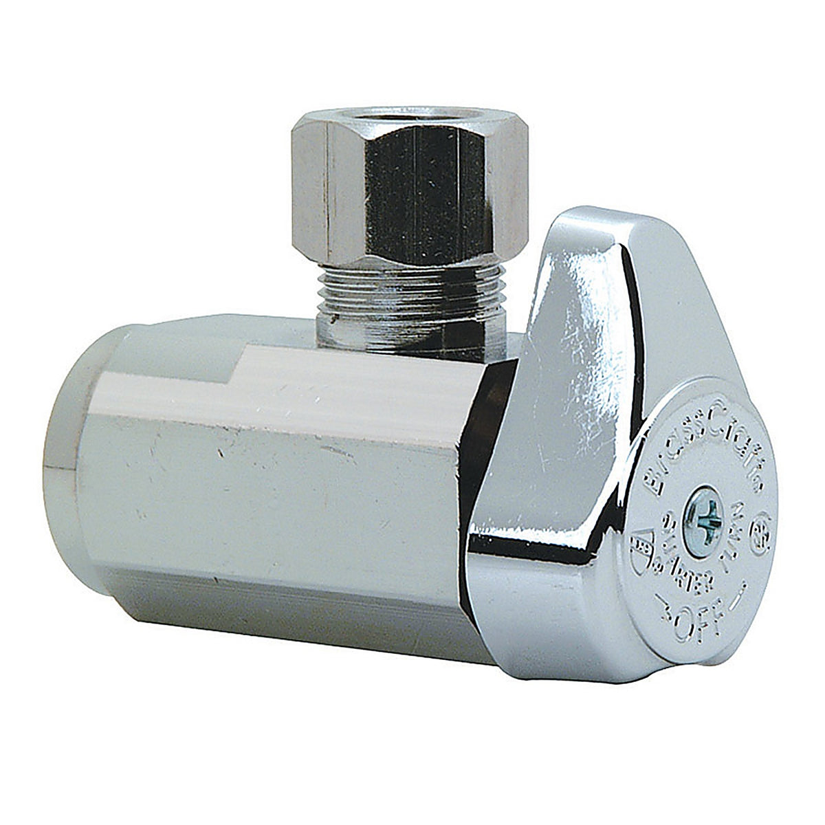 Brasscraft G2R17X C1 1/2 in. FPT x 3/8 in. Brass Shut-Off Valve