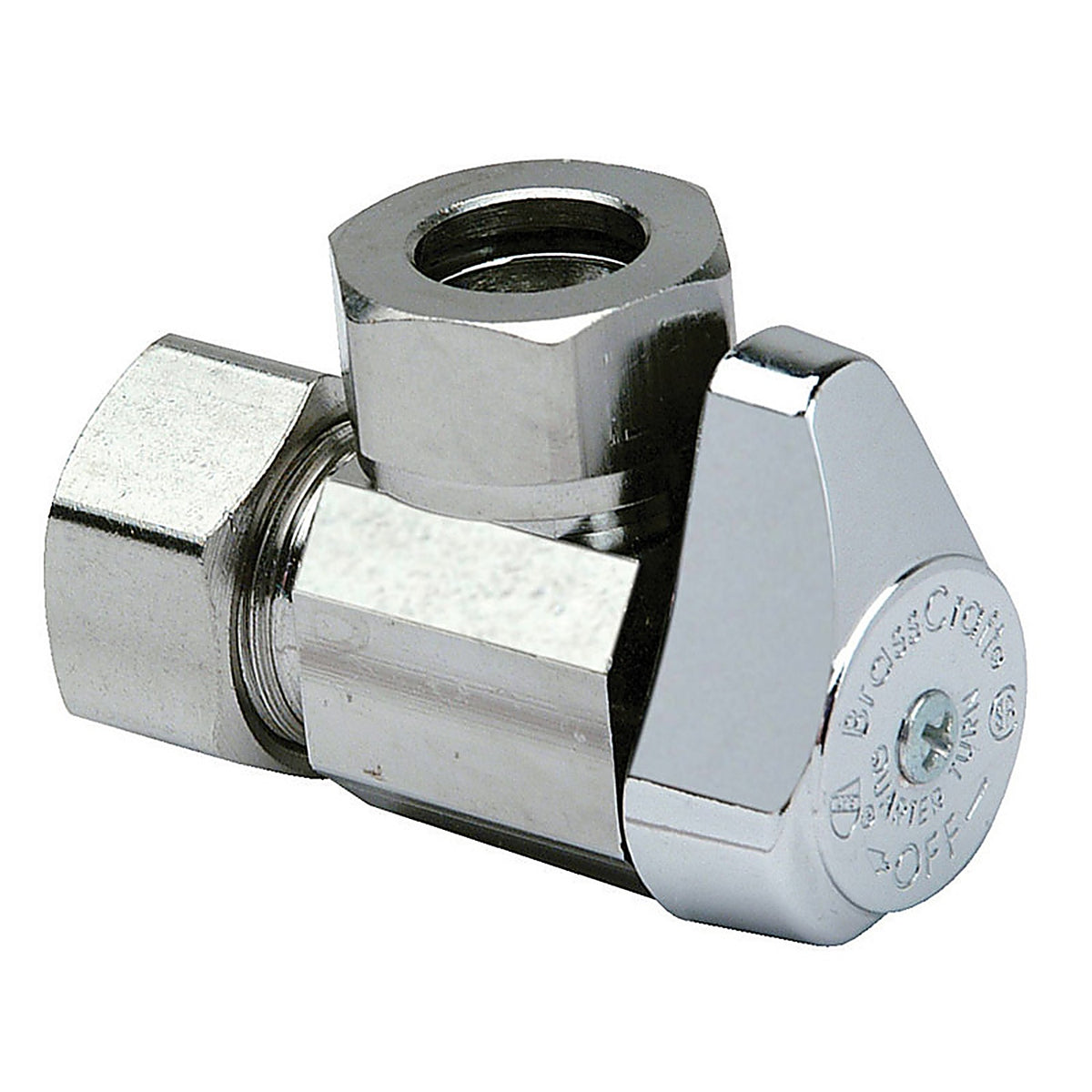 Brasscraft G23341X C1 1/2 in. FPT x 1/2 in. MPT Brass Shut-Off Valve