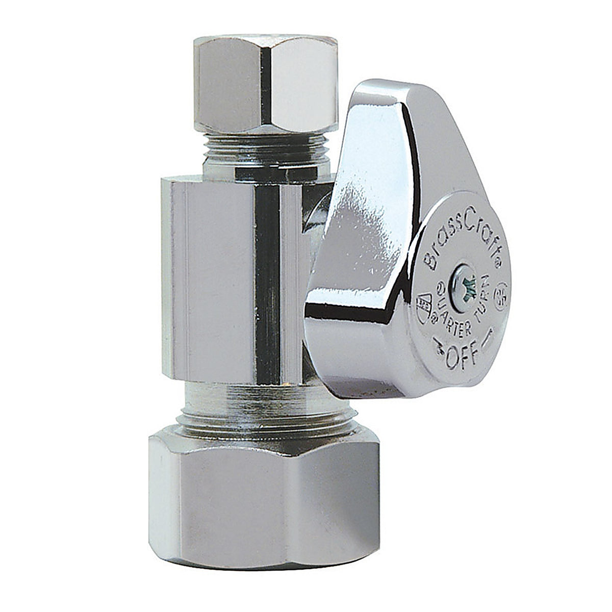 Brasscraft G2CR14X C1 1/2 in. Compression x 3/8 in. Compression Brass Shut-Off Valve