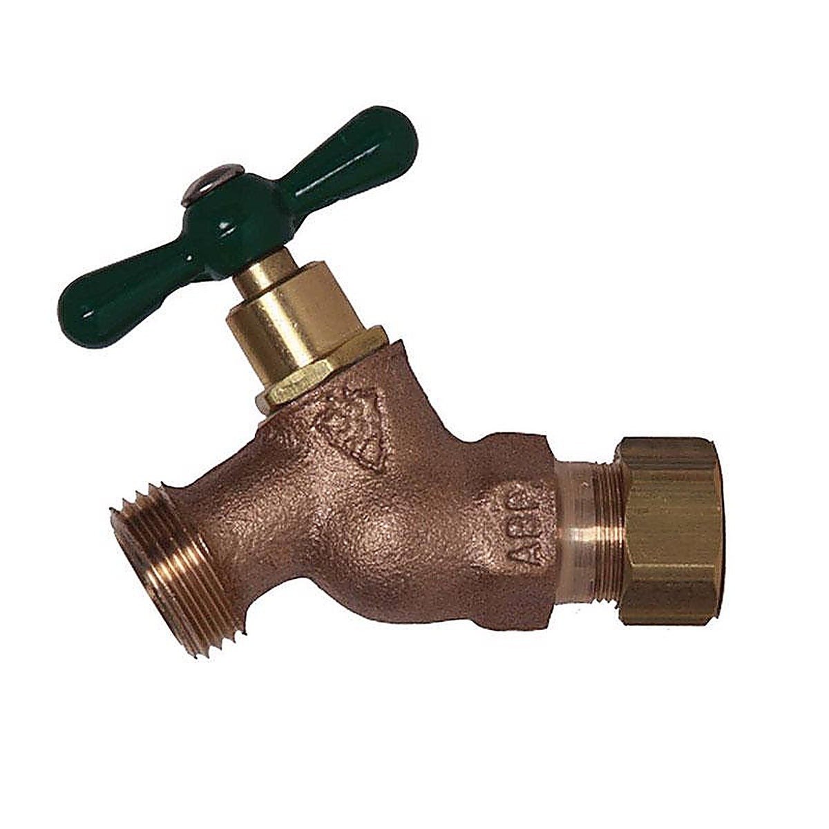 Arrowhead 254CCLF 1/2 Copper Compression Brass Bibb