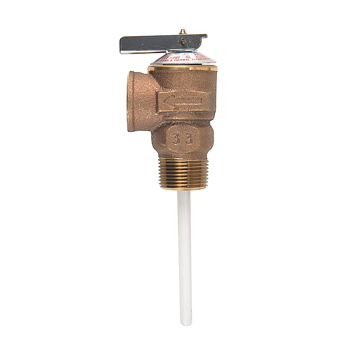 Cash Acme 15836A-0150 Temperature and Pressure Relief Valve 3/4"150# 4"
