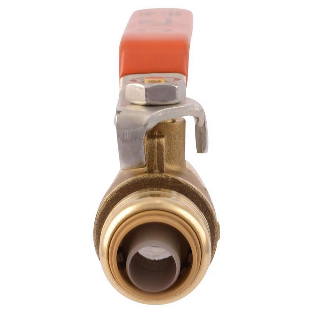Sharkbite 22222-0000LFA 1/2 in. Brass Push Fit Ball Valve