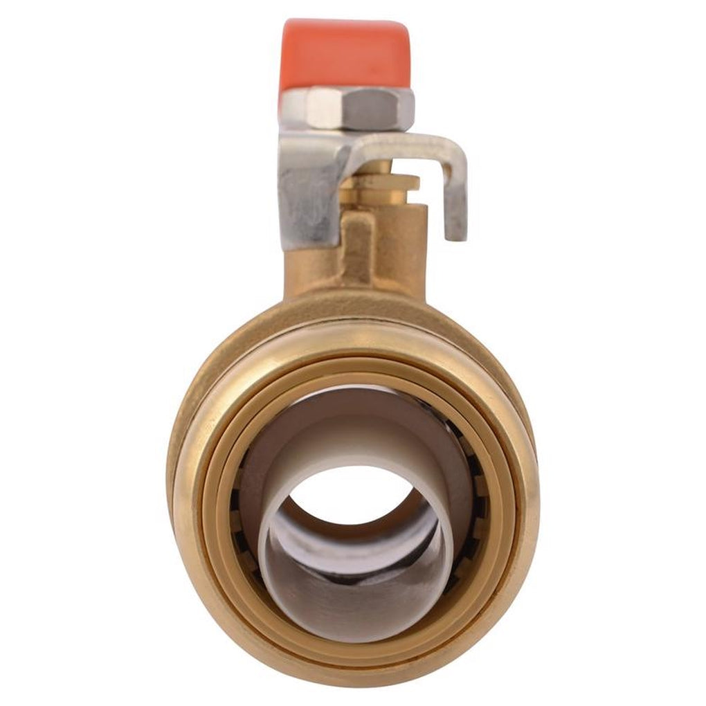 Sharkbite 22223-0000LFA 1 in. Brass Push Fit Ball Valve