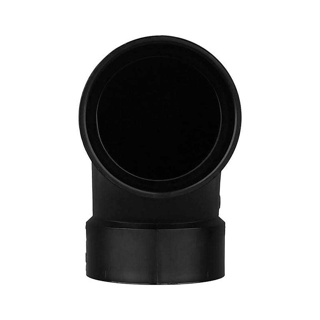 Charlotte Pipe ABS003001200 4 in. Hub x 4 in. Dia. Hub ABS Schedule 40 Degree Elbow