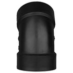 Charlotte Pipe ABS003211200 4 in. Hub x 4 in. Dia. Hub ABS 45 Degree Elbow
