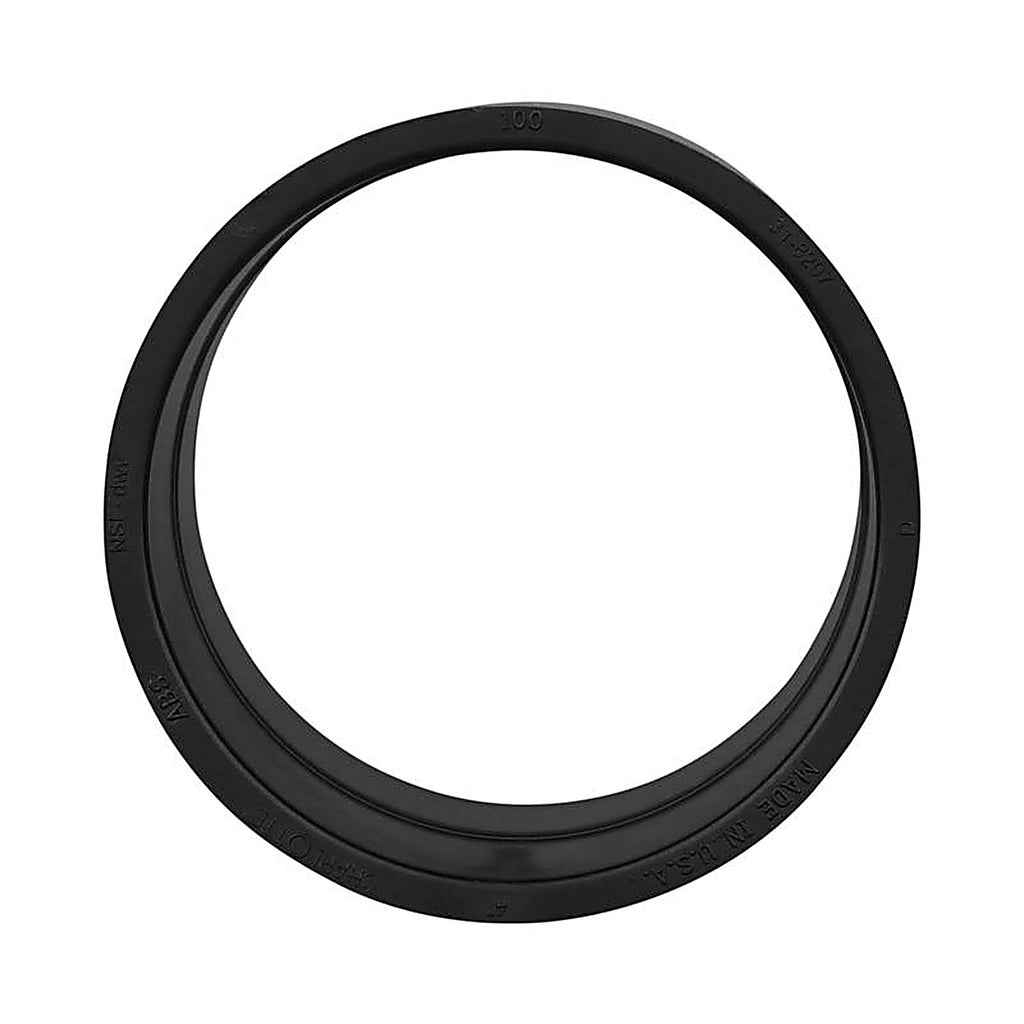 Charlotte Pipe ABS001001200 4 in. Hub x 4 in. Dia. Hub ABS Coupling