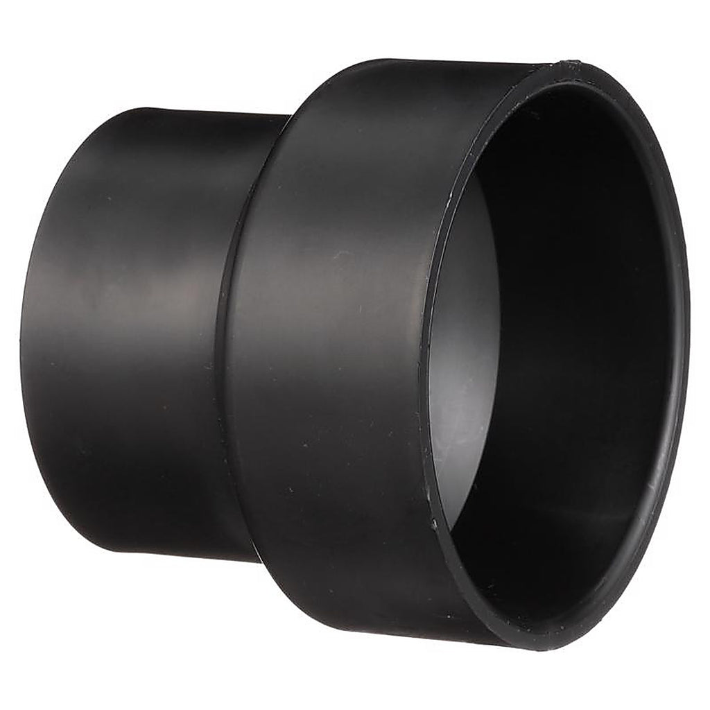 Charlotte Pipe ABS001021400 3 in. Hub x 4 in. Dia. Hub ABS Coupling
