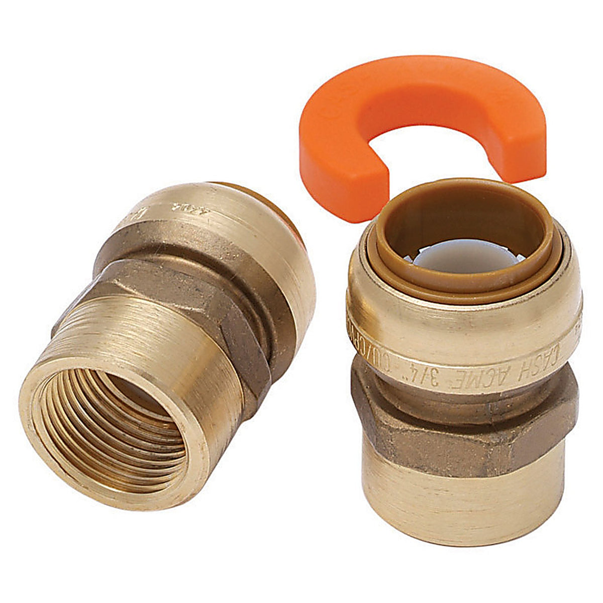 Sharkbite 22441LF 3/4 in. 3/4 in. Dia. Brass Water Heater Installation Kit