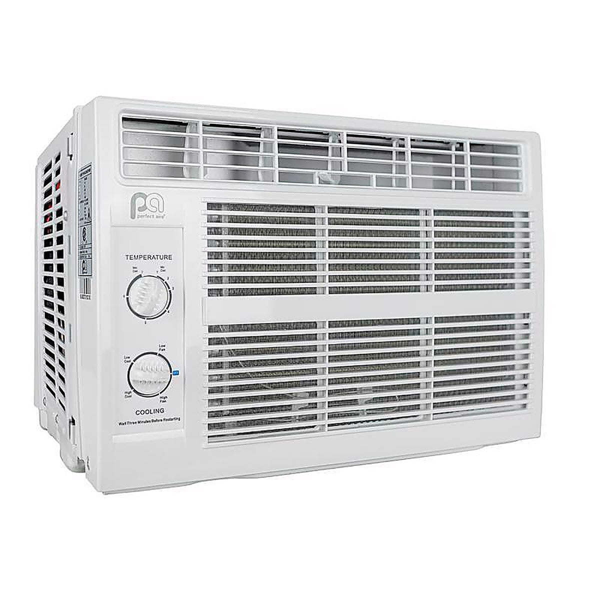 Perfect Aire 5PMC5000 5000 BTU 12.25 in. H x 16 in. W 100-150 sq. ft. Window Air Conditioner
