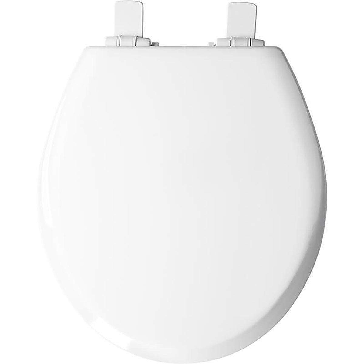 Bemis 88SLOW 000 Mayfair Slow Close Round White Molded Wood Toilet Seat
