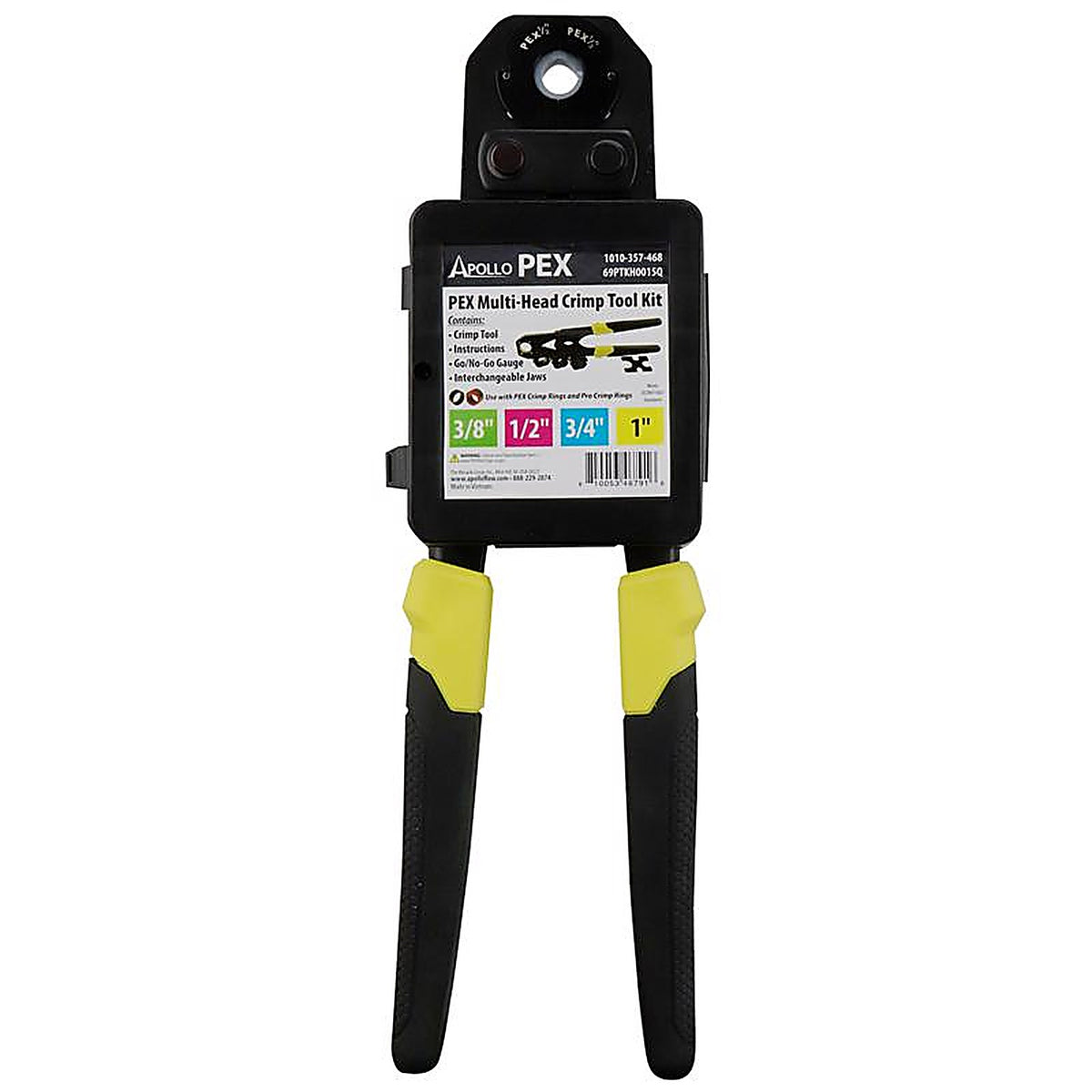 Apollo 69PTKH0015K 1 Crimping Tool Kit Black 1/pc.