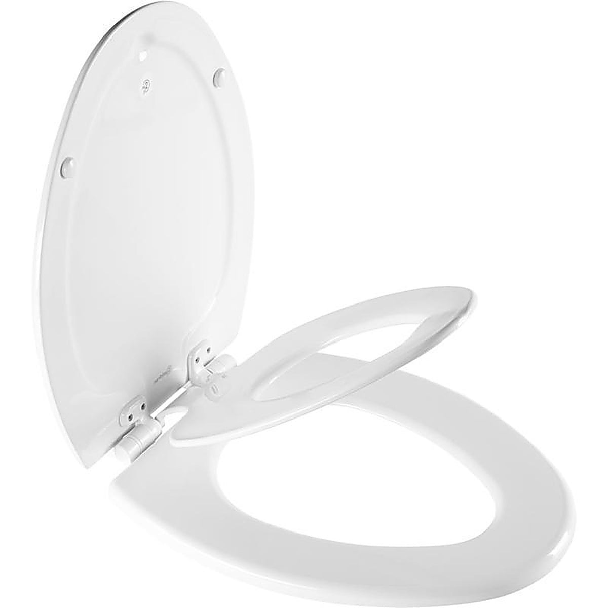 Bemis 188SLOW 000 Mayfair Slow Close Elongated White Molded Wood Toilet Seat