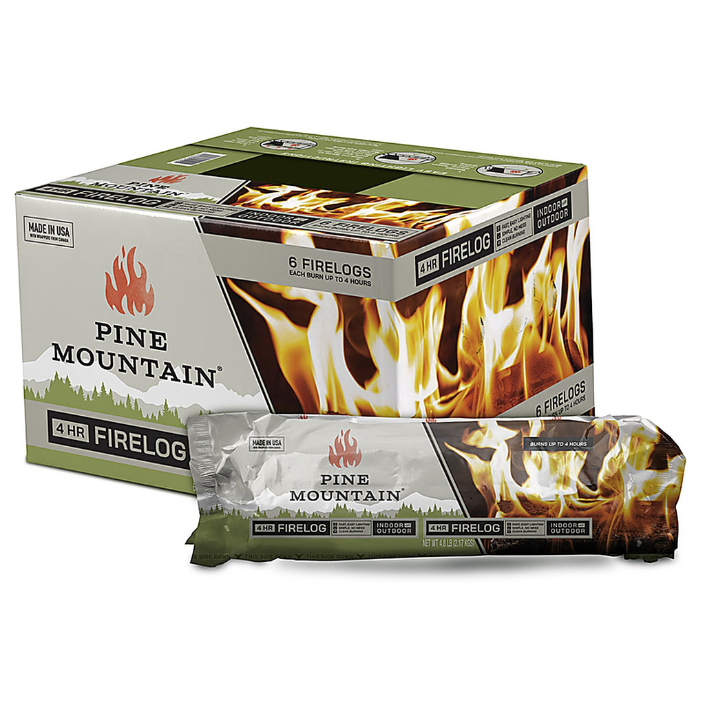 Pine Mountain 502-160-807 Fire Log 4hrs 6/Pack