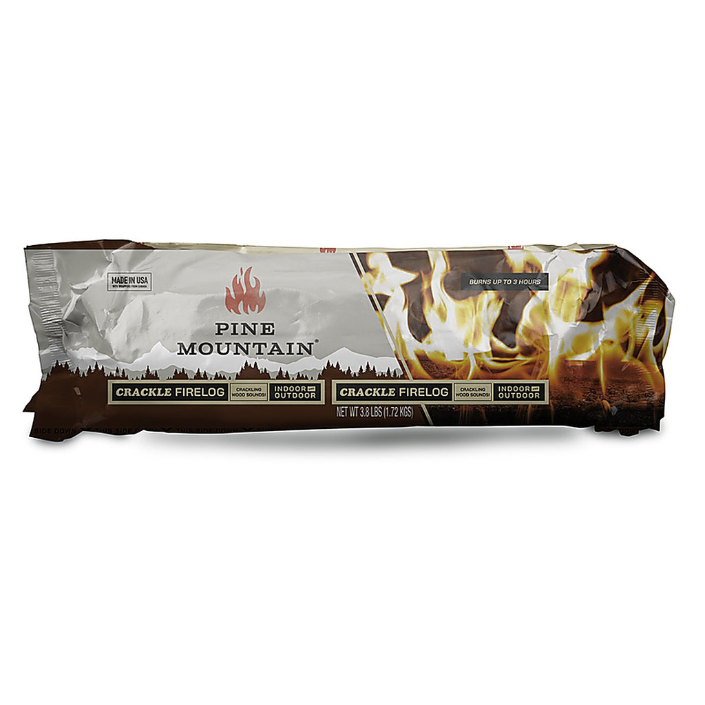 Pine Mountain 501-153-803 Crackling Fire Log 3hrs 6/Pack