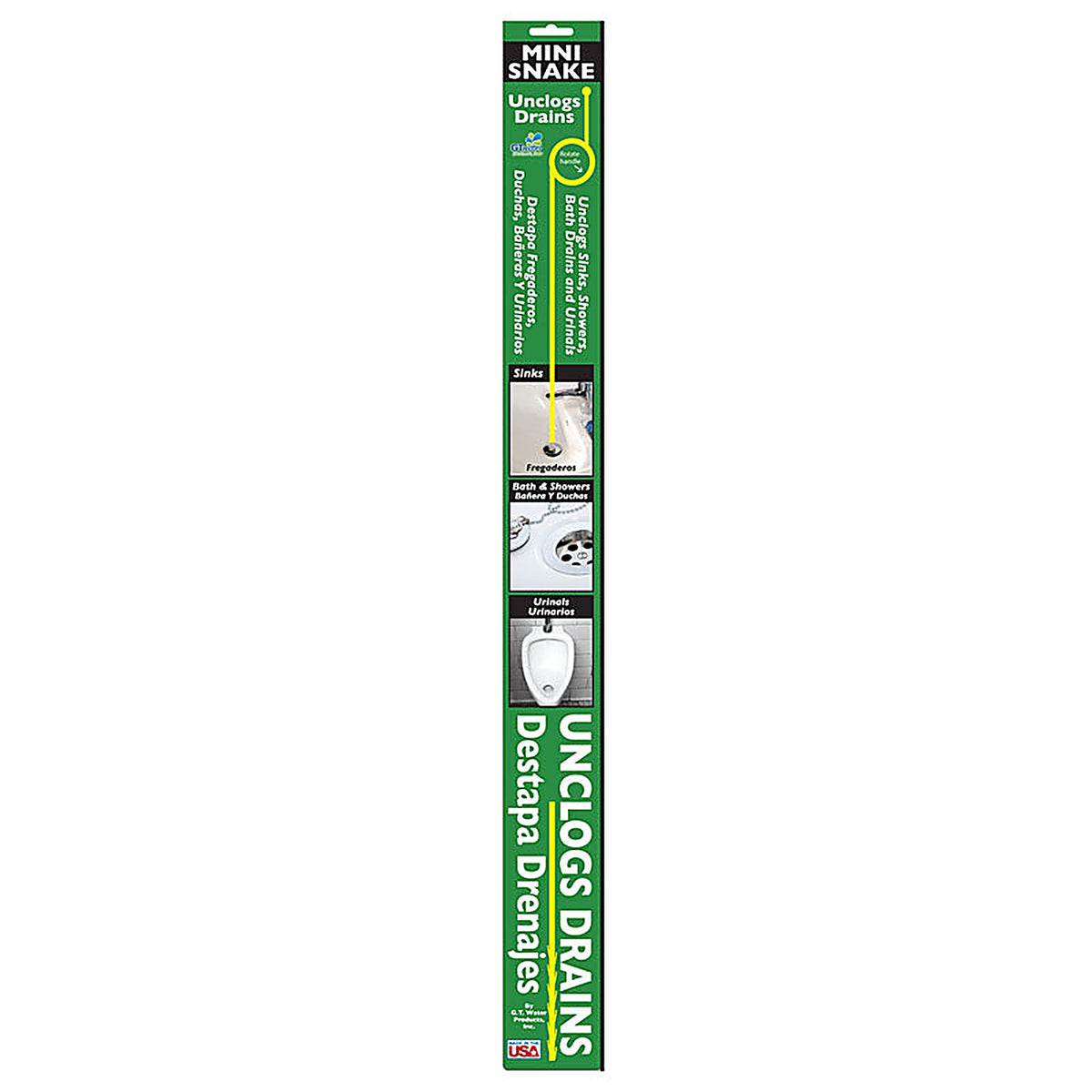 GT Water DKMS Drain King Unclogger 26 in. L x 1/4 in. Dia.