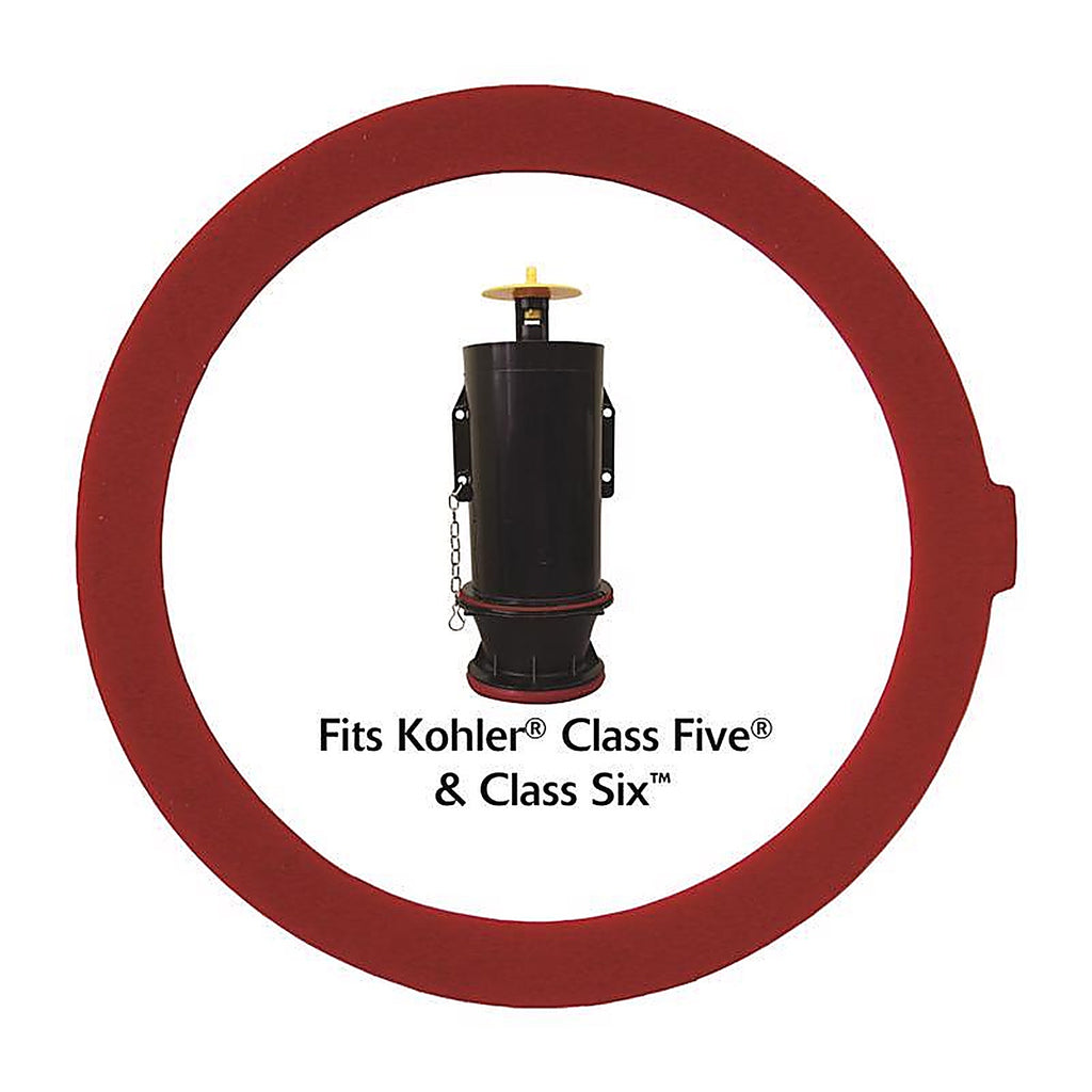 Korky 435BP Valve Seal Kit Red For Universal 3 in.