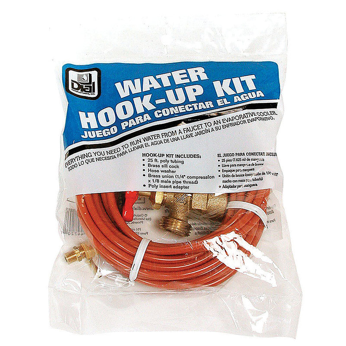 Dial 4472 Plastic Orange Evaporative Cooler Water Hook-Up Kit
