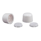 Plumb Pak PP835-30WHL Toilet Tank Bolt Caps White Plastic